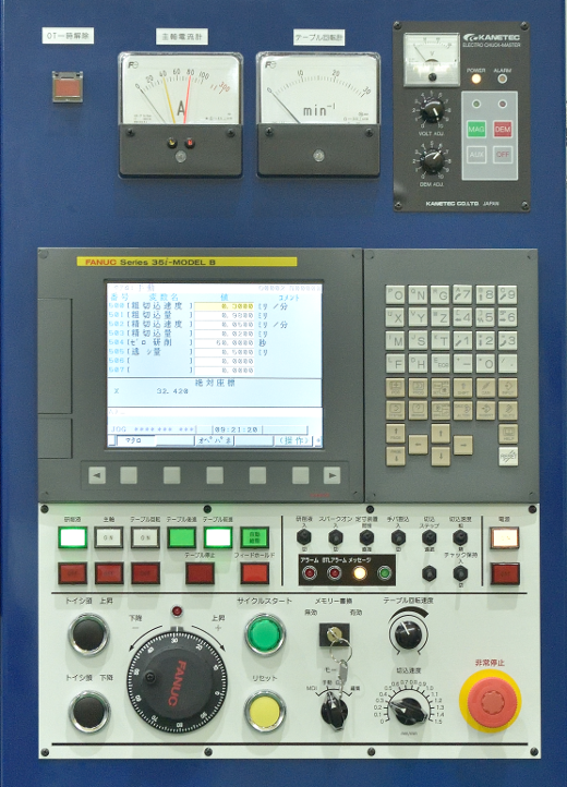 Operating panel