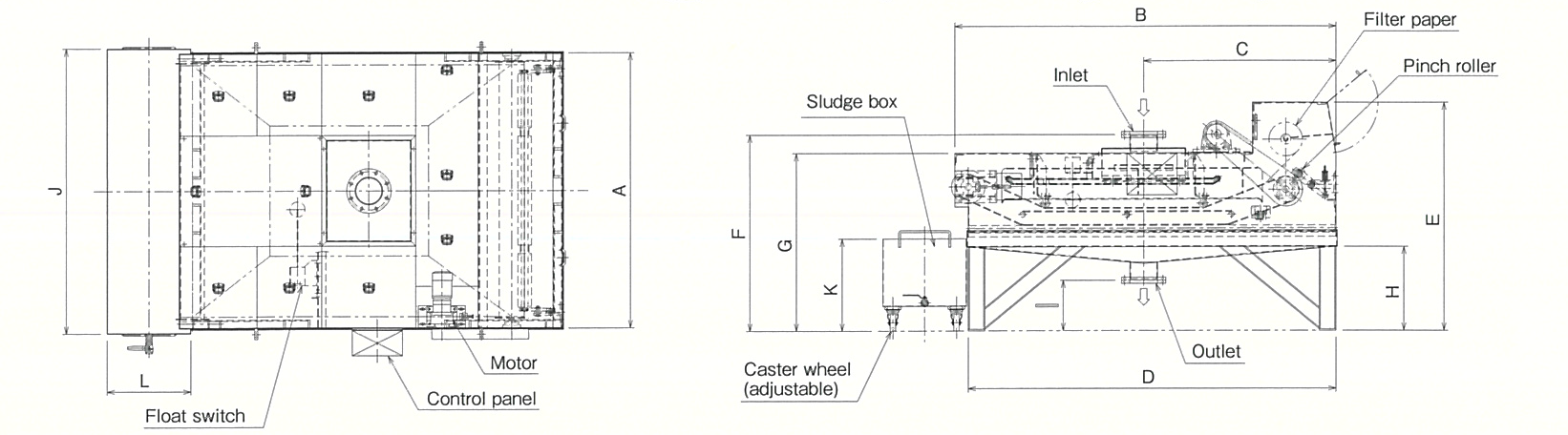 High-capacity Paper Filter SP-700EX / 1000EX / 1300EX