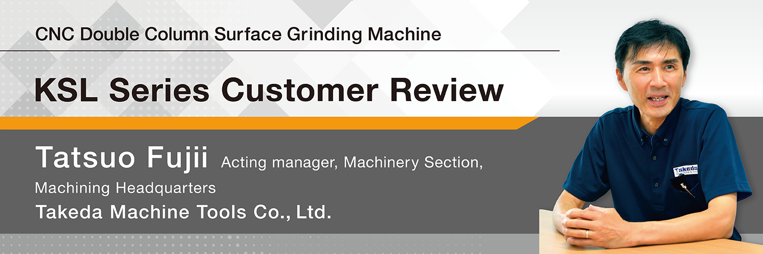 CNC Double Column Surface Grinding Machine KSL Series Customer Review